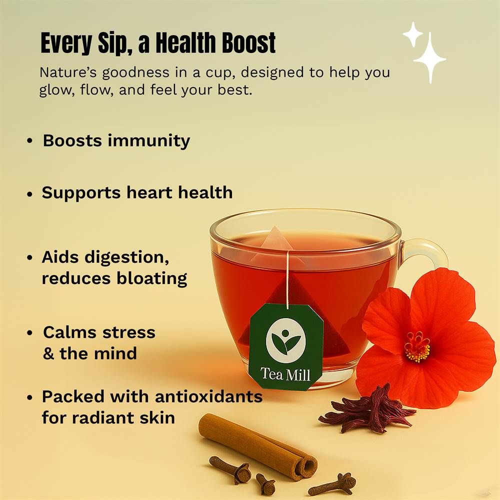 Cinnamon Hibiscus Delight – Spiced. Tangy. Refreshing. - Image 3