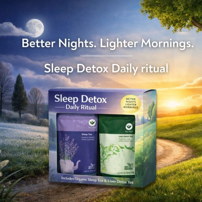 Sleep Tea Ritual Set Buy Sleep Detox Daily Ritual Combo Online | Day & Night Herbal Teas