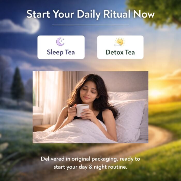 Sleep Tea Ritual Set Sleep Detox Daily Ritual Combo - Tea Mill