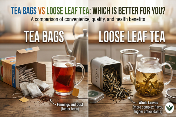 Tea Bags vs Loose Leaf Tea