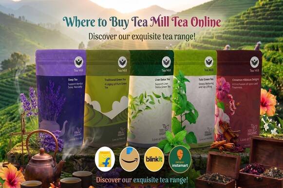 Where to buy Tea Mill tea online – Tea Mill teas available on Instamart, Blinkit, Amazon and Flipkart